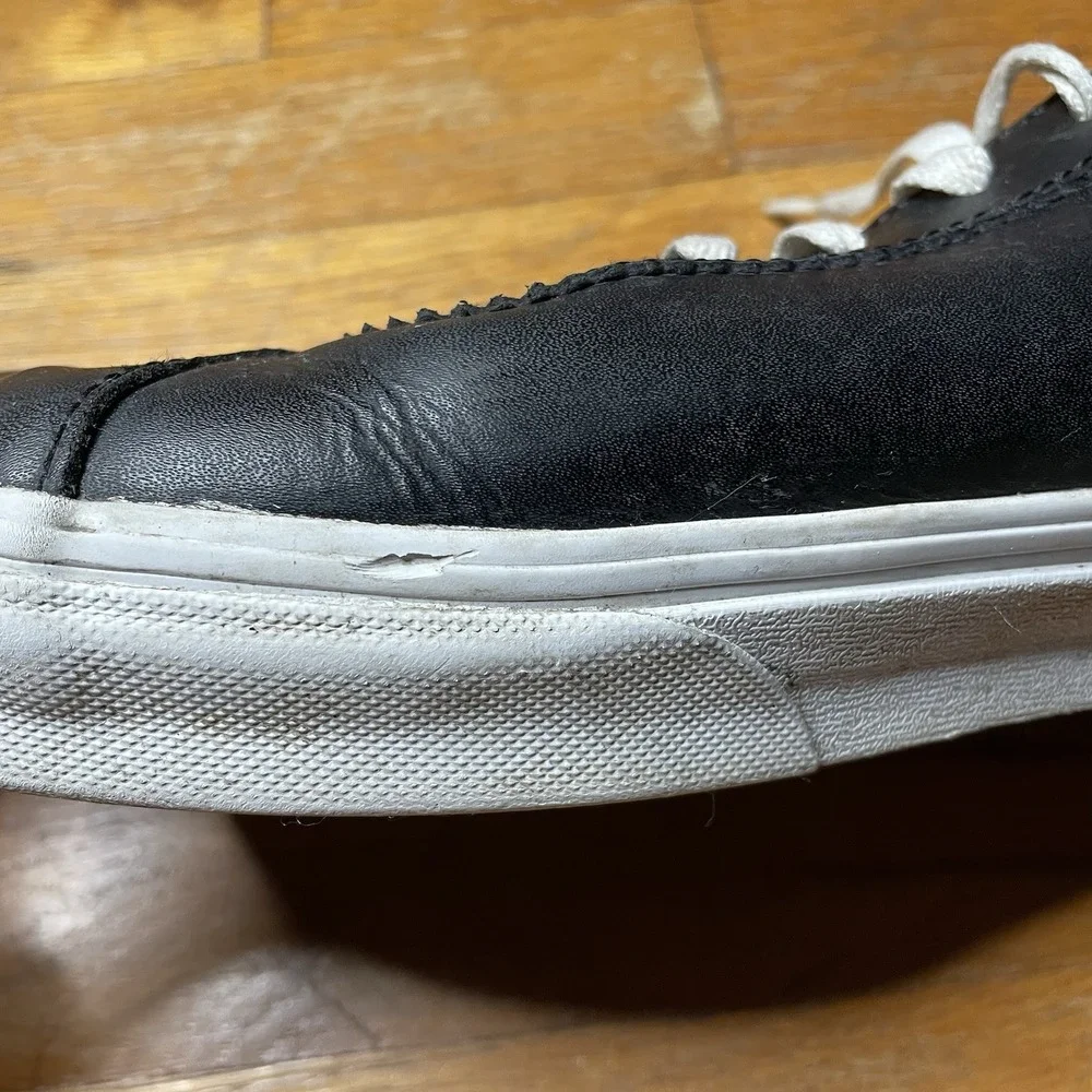 Vans Sport 73 LX Men's Size 11.5 Black‎ Unisex Leather Shoes Sneakers